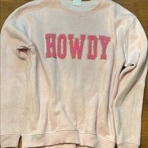 Pink HOWDY Sweater
